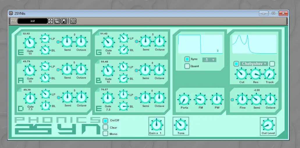 HardWired free software-synthesizer by PhonicsAudio