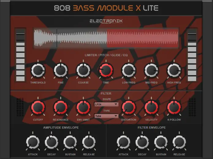 808 Bass Module X lite free drum-machine | soundbank by Electronik Sound Lab