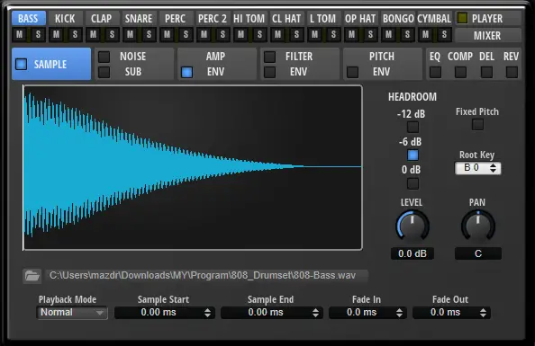 808 Drumset free softsynth-preset by Freemusicproduction.net