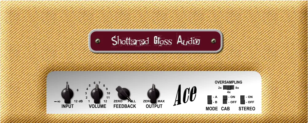 Ace free amp-simulator by Shattered Glass Audio