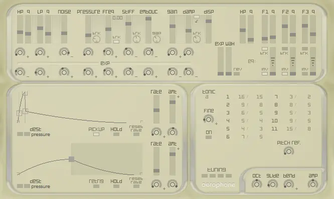 Aerophone free software-synthesizer by xoxos