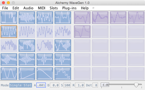 Alchemy WaveGen free audio-editor | studio-tool by Hans Bickel