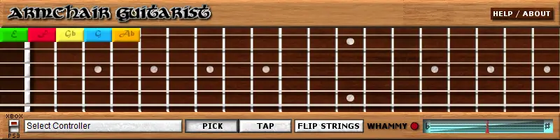 Armchair Guitarist free midi-controller by Mike Norrish