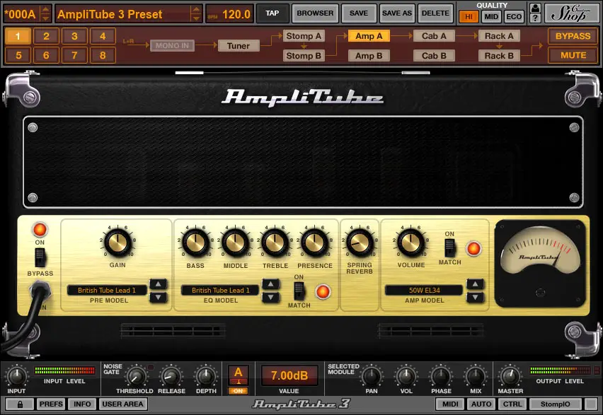 download the last version for android AmpliTube 5.7.0