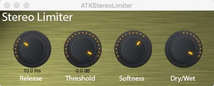 ATKStereoLimiter free compressor by Matthieu Brucher