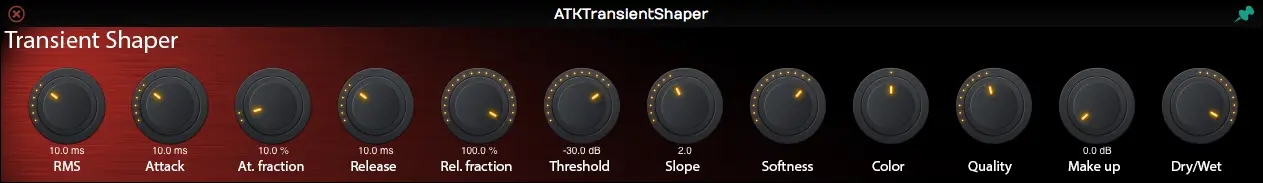 ATKTransientShaper free transient-shaper by Matthieu Brucher