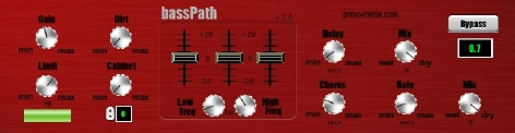 bassPath free overdrive | saturation by Loud Software