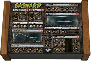 BassTard free software-synthesizer by HAWK Virtual Synthesizers