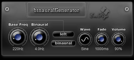 binauralGenerator free oscillator by SaschArt