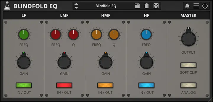Blindfold EQ free eq by AudioThing