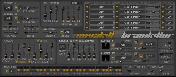 BRAINkILLER free software-synthesizer by NOVAkILL
