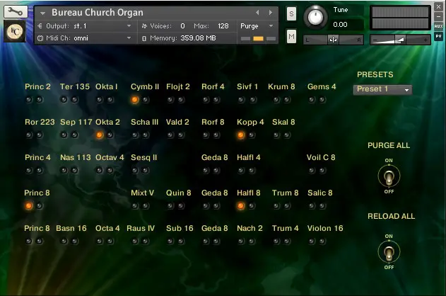Bureu Organ free soundbank by bigcat instruments