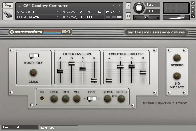 Commodore 64 Synthesizer Sessions DELUXE free soundbank by Bedroom Producers Blog