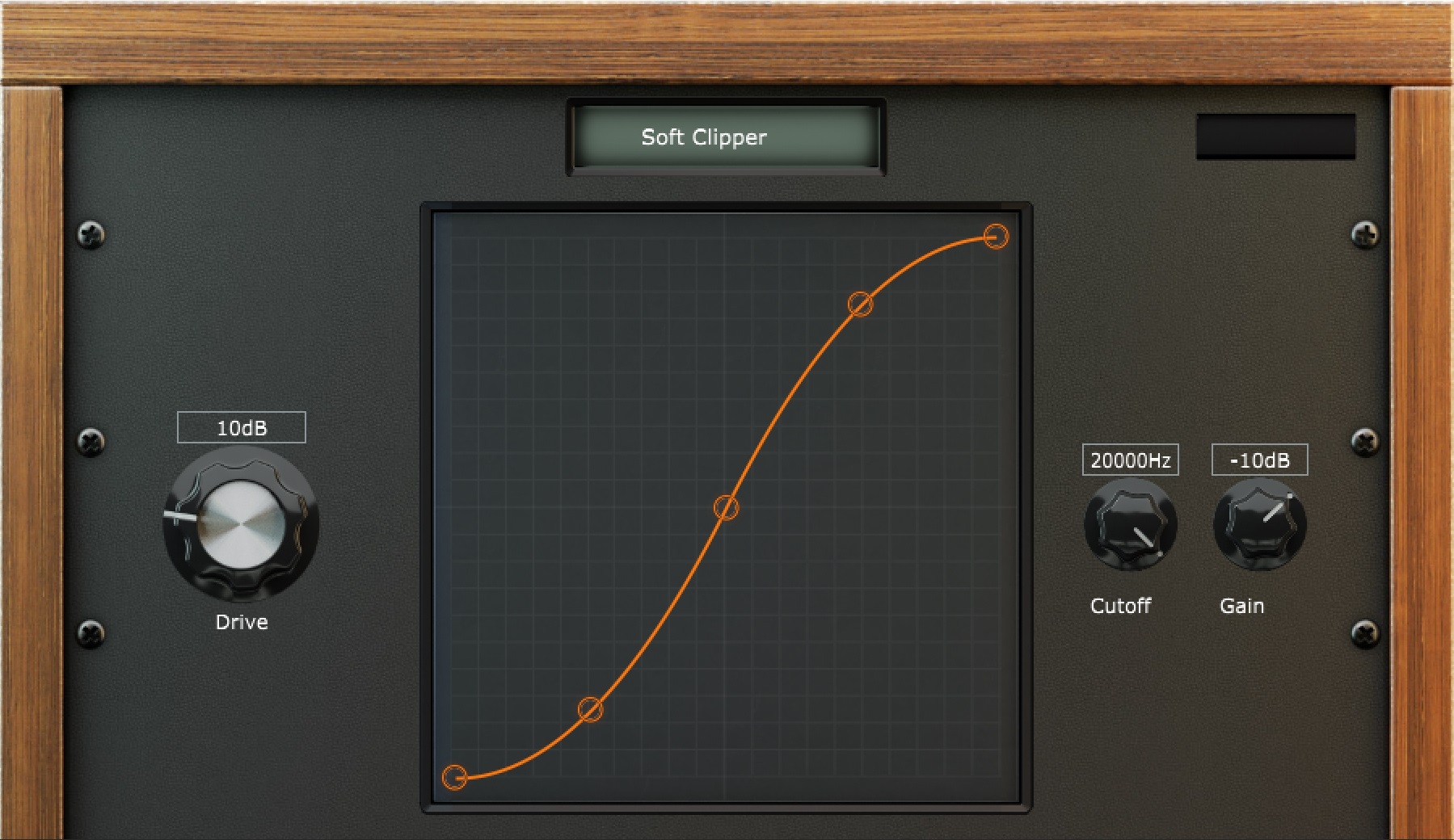 Distortion free waveshaper by Mathieu Carre