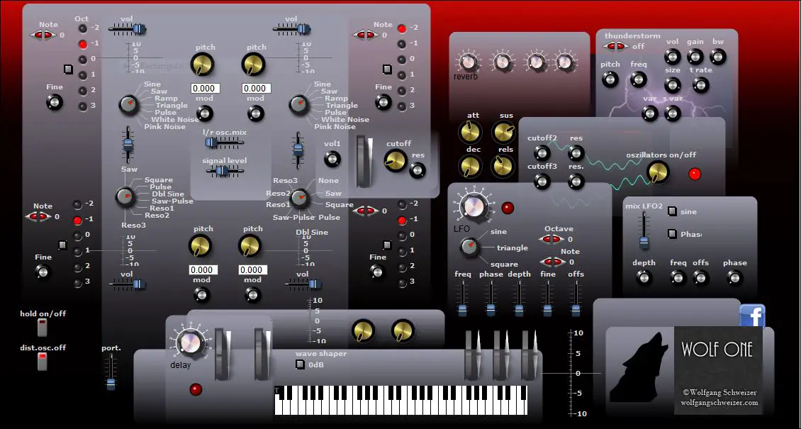 wolf one free software-synthesizer by Schweizer Arts