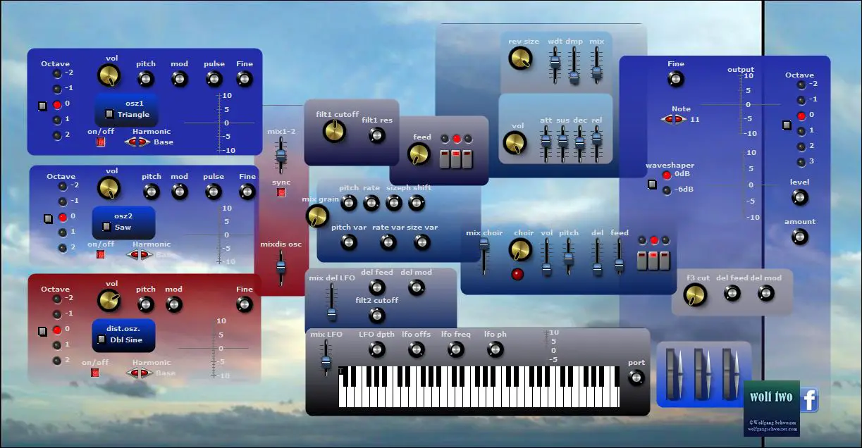 wolf two free software-synthesizer by Schweizer Arts