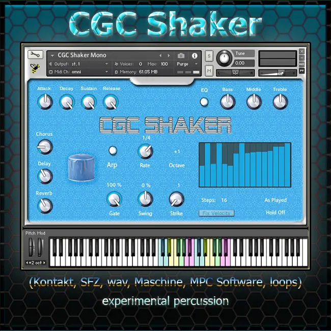 CGC Shaker free soundbank by Boyss-Sound-e-Scapes