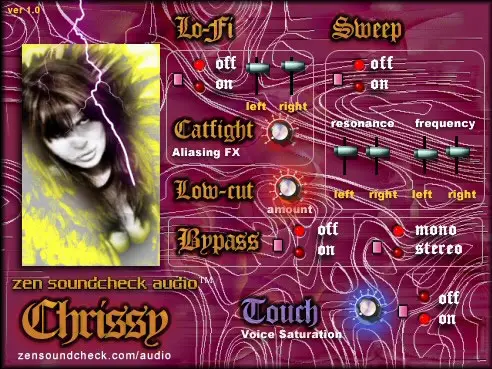 Chrissy free glitch | bit-crusher by Zen Soundcheck Audio