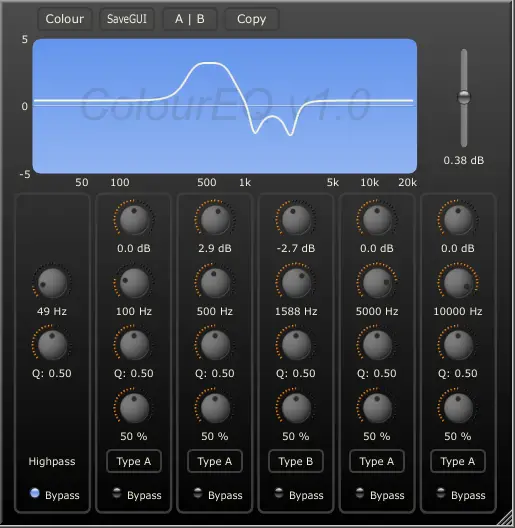 ColourEQ free eq by DDMF