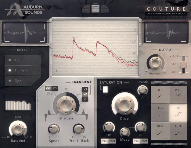 Couture free saturation by Auburn Sounds