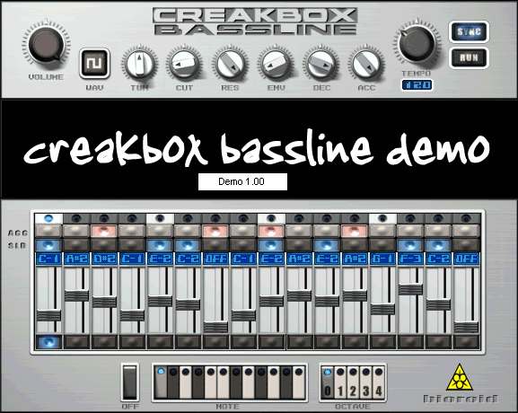 Creakbox free software-synthesizer by Bioroid