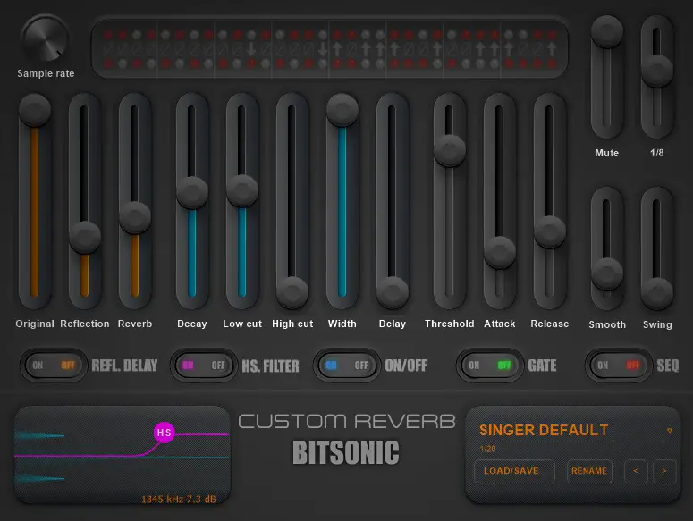 Custom Reverb Free and Commercial free reverb by Bitsonic