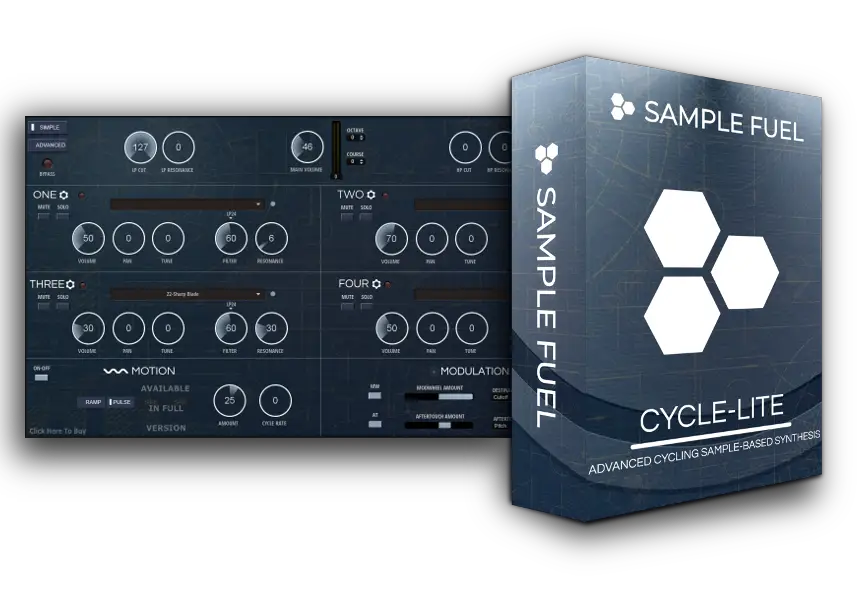 Cycle-Lite free software-synthesizer by Sample Fuel