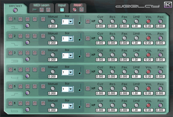 Deelay free delay | echo by KlangLabs
