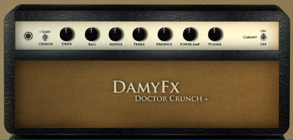 Doctor Crunch Plus free amp-simulator by DamyFx