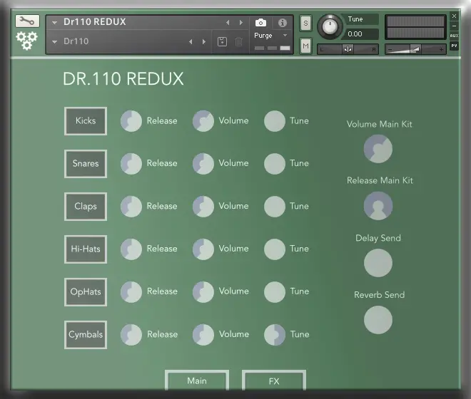 DR.110 REDUX free soundbank by Soundmachinery