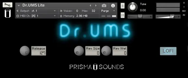 Dr.UMS Lite free soundbank by Prisma Sounds