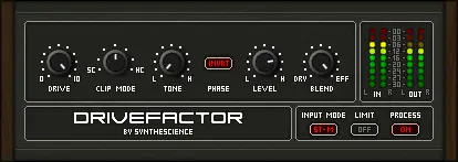 Drivefactor free overdrive by Synthescience