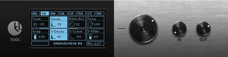 Drumachine R8 free drum-machine by kl.