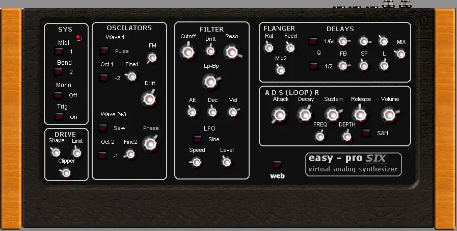 easy-pro six free software-synthesizer by easytoolz
