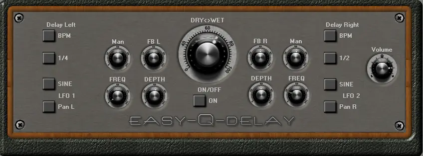 easy-Q-delay free delay by easytoolz
