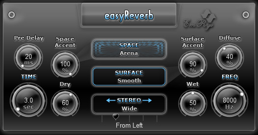 easyReverb free reverb by SaschArt