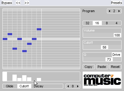 EnergyCM free step-sequencer by Computer Music