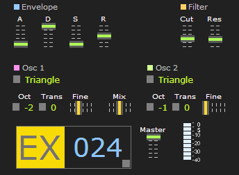 EX-024 free software-synthesizer by djodin
