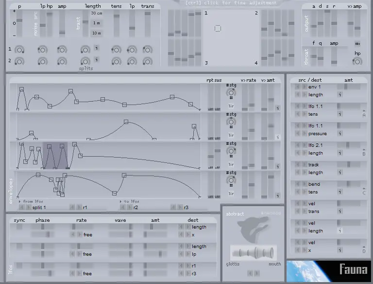 Fauna free software-synthesizer by xoxos