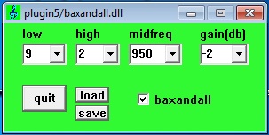 baxandall_chung free filter by NGUYEN.Chung