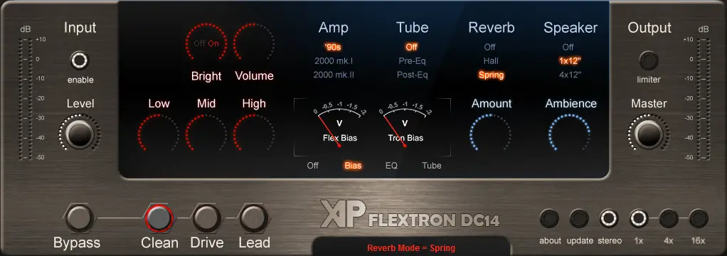 Flextron DC14 free amp-simulator by AXP