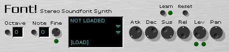 Font! free software-synthesizer by Sonic Assault