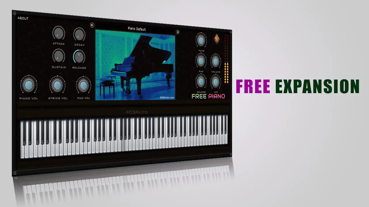 Free Piano Expansion free rompler by RDGAudio