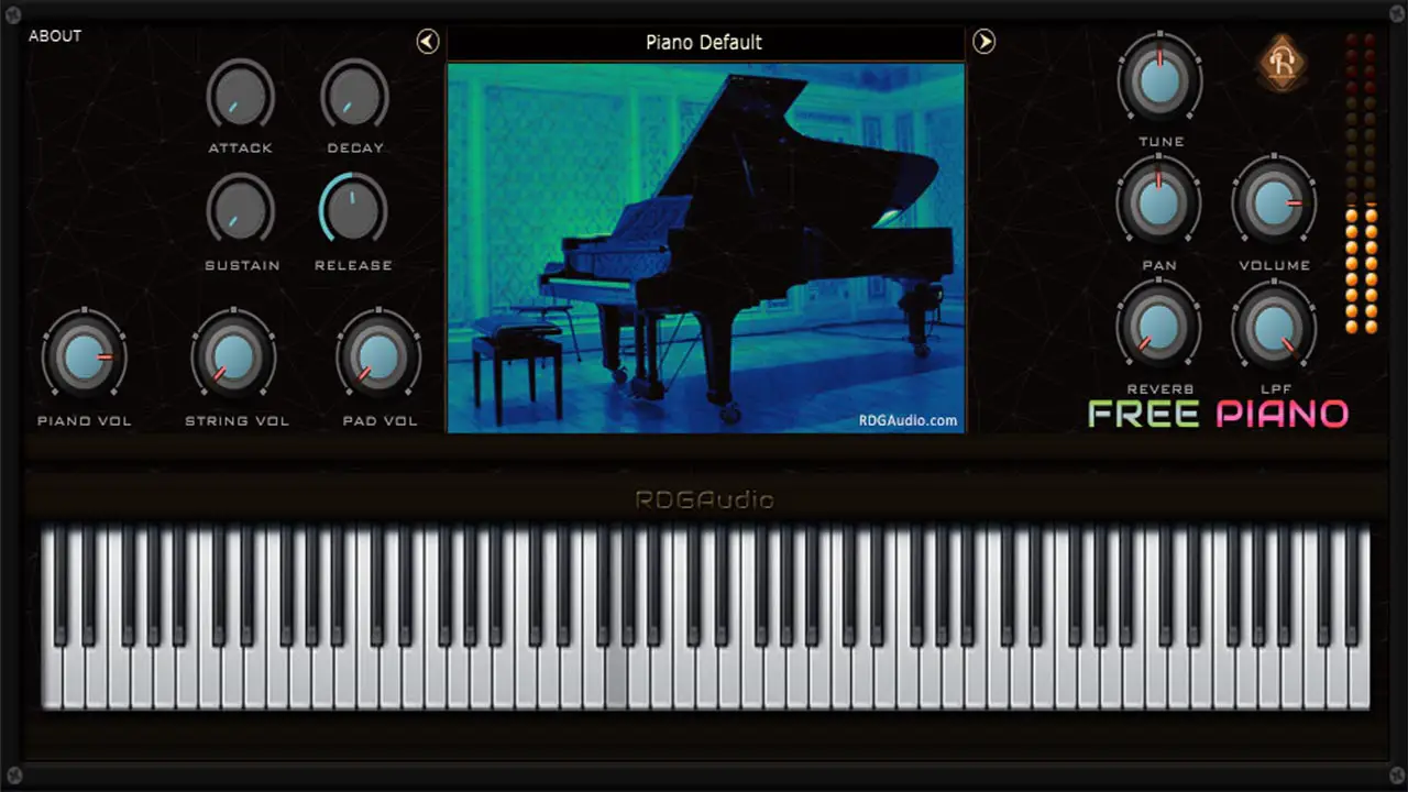 Free Piano free rompler by RDGAudio