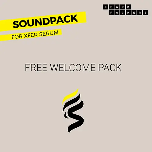 Free Welcome Pack for XFER Serum - 12 Presets & 16 WaveTables free softsynth-preset by SparkPackers