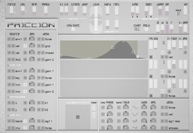 Friction free software-synthesizer by xoxos