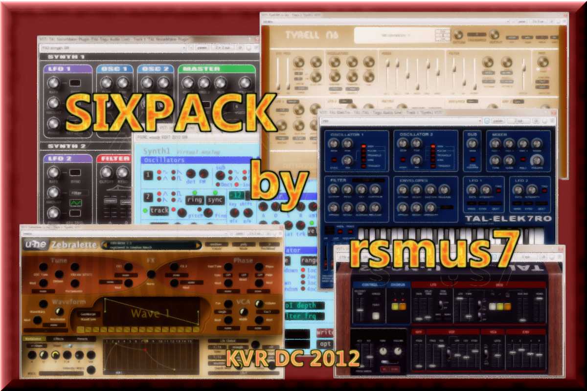 SIXPACK free softsynth-preset by rsmus7