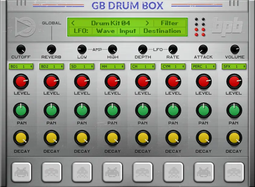 GB DrumBox free drum-machine | rompler by Bedroom Producers Blog