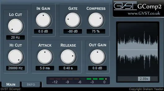 GComp2 free compressor by GVST