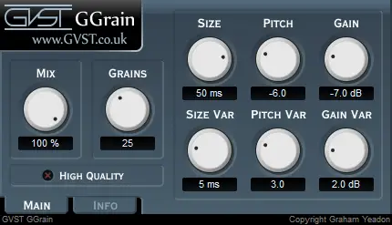 GGrain free glitch by GVST